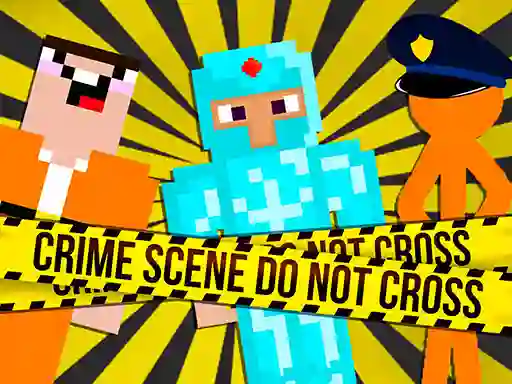 Cluiche Noob vs Pro vs Stickman Jailbreak ar líne