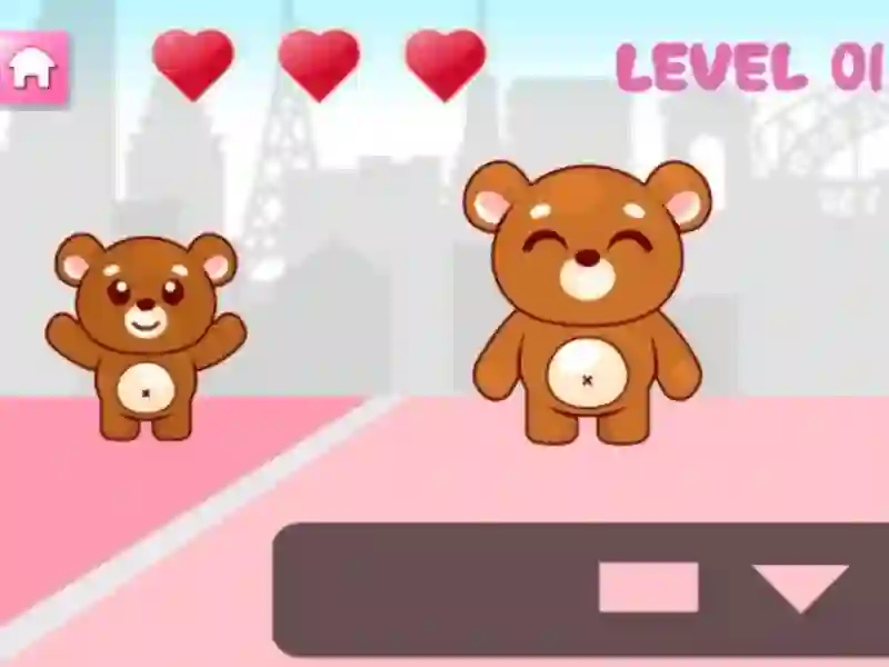 Cluiche Bear And Shapes ar líne