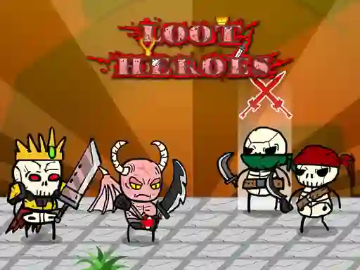 Cluiche Loot Heroes ar líne