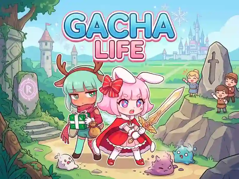 Cluiche Gacha life ar líne