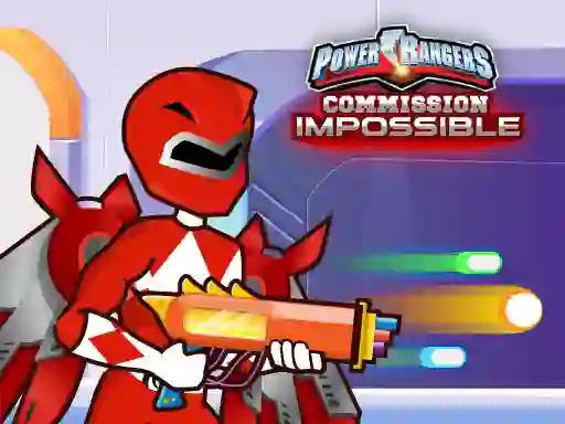 Cluiche Power Rangers Mission Impossible ar líne