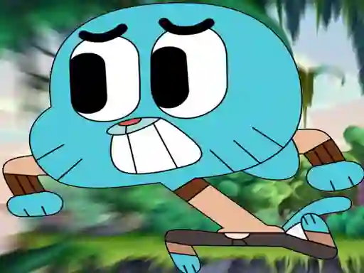 Cluiche Gumball Jump adventure ar líne