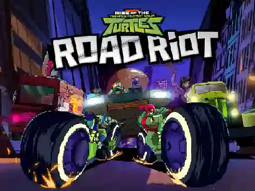 Cluiche Rise of the Teenage Mutant Ninja Turtles Road Riot ar líne