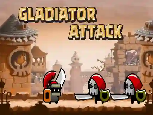 Cluiche Gladiator Attack ar líne