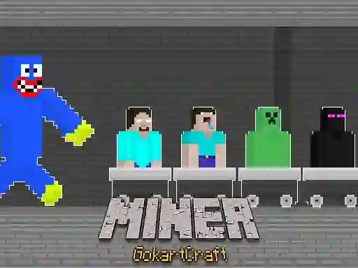 Cluiche Miner GokartCraft ar líne
