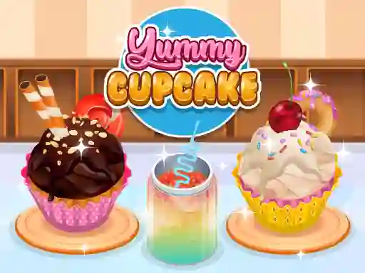 Cluiche Yummy Cupcake ar líne