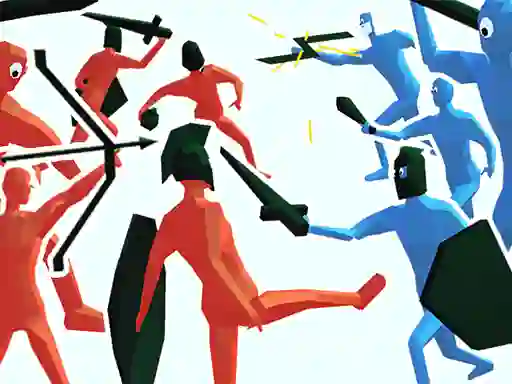 Cluiche Funny Battle Simulator ar líne