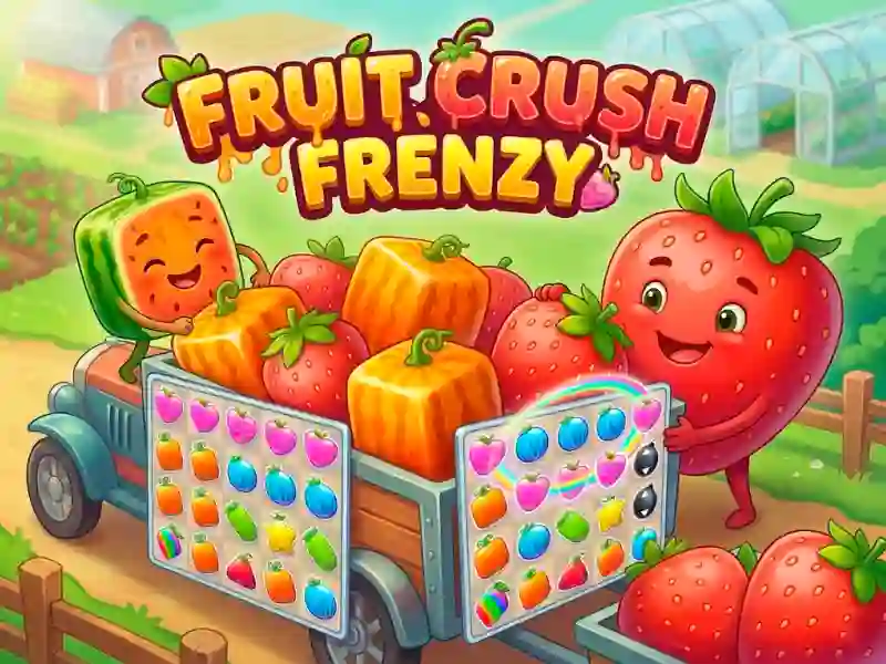 Cluiche Fruit Crush Frenzy ar líne