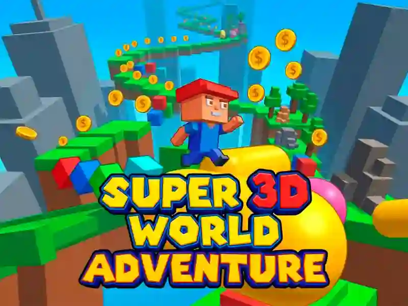 Cluiche Super 3d World Adventure ar líne