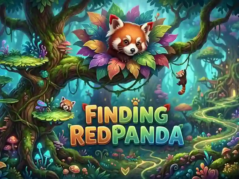 Cluiche Finding Redpanda ar líne