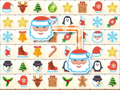 Cluiche Onet Winter Christmas Mahjong ar líne
