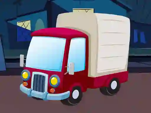 Cluiche Fun Truck Jigsaw ar líne