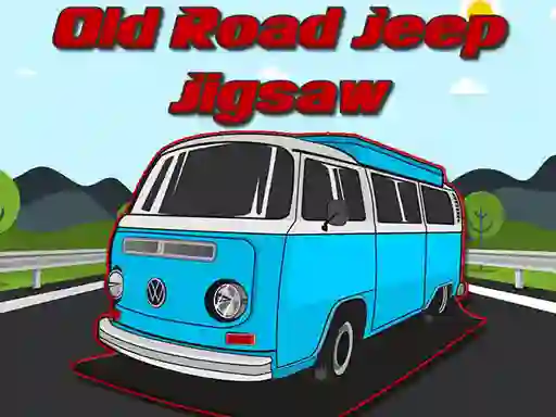 Cluiche Old Road Jeep Jigsaw ar líne