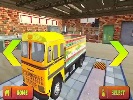 Cluiche Indian Cargo Truck Driver ar líne
