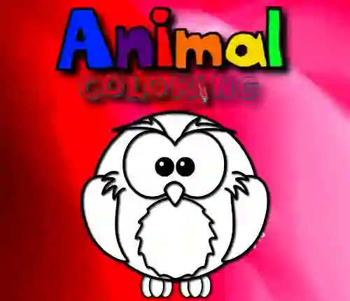 Cluiche Animal Coloring ar líne
