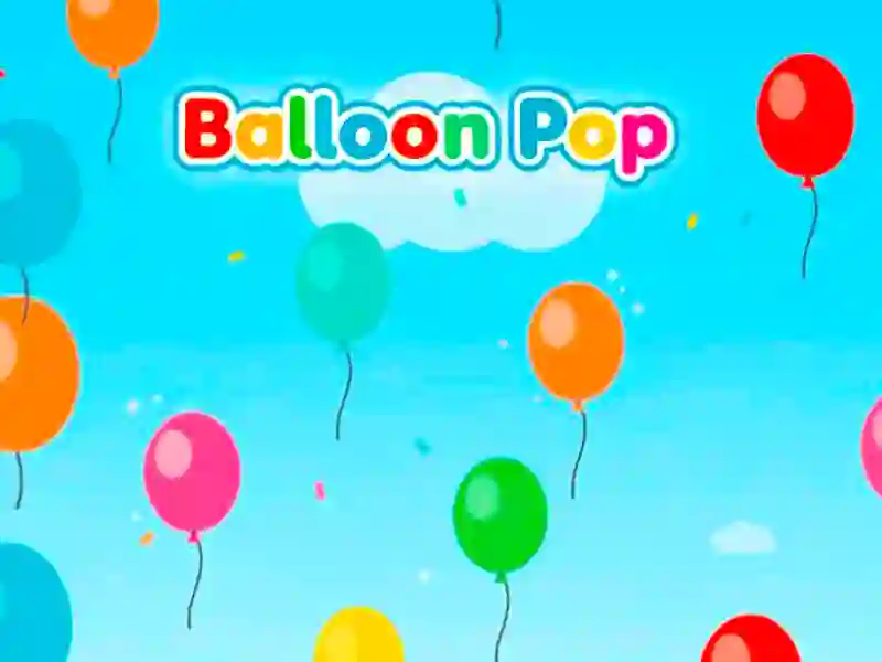 Cluiche Balloon Pop ar líne