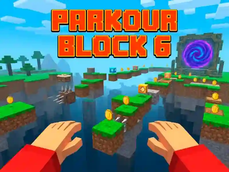 Cluiche Parkour Block 6 ar líne