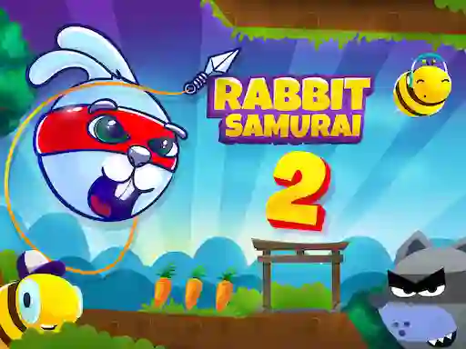 Cluiche Rabbit Samurai 2 ar líne