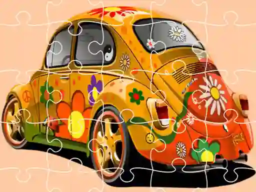 Cluiche VW Beetle Jigsaw ar líne