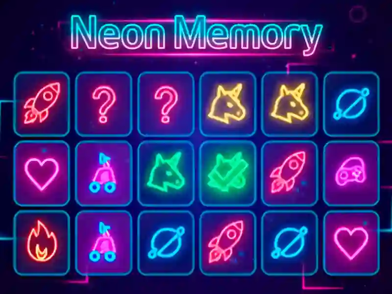 Cluiche Neon Memory ar líne