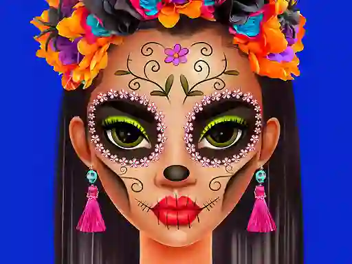 Cluiche Halloween Makeup Trends ar líne