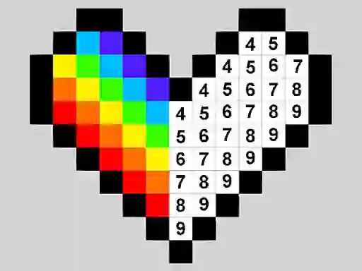 Cluiche Pixel by Numbers ar líne