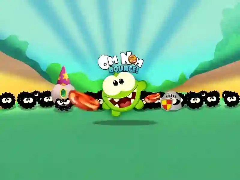 Cluiche Om Nom Bounce ar líne
