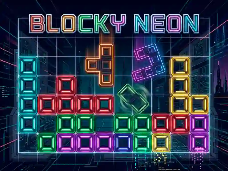 Cluiche Blocky Neon ar líne