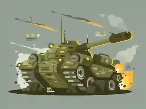 Cluiche Military Vehicles Match 3 ar líne