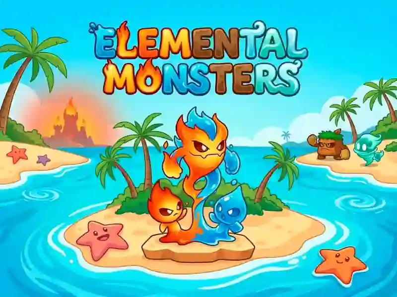 Cluiche Elemental Monsters: Merge & Evolution ar líne