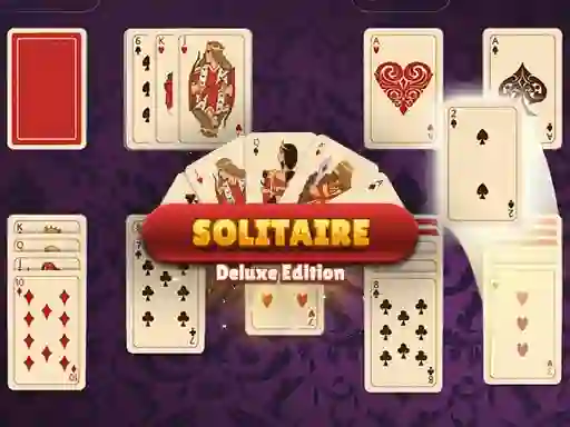 Cluiche Solitaire Deluxe Edition ar líne