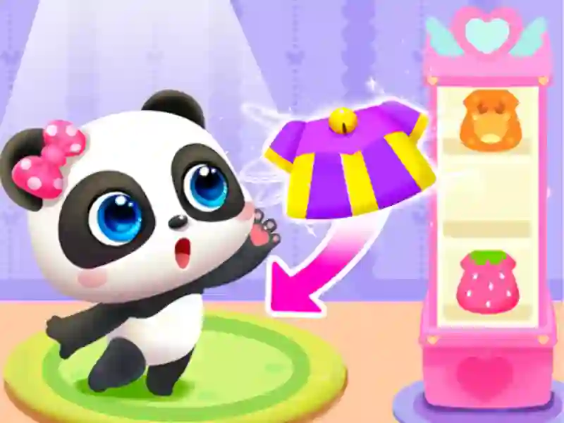 Cluiche Baby Panda Girl Caring ar líne