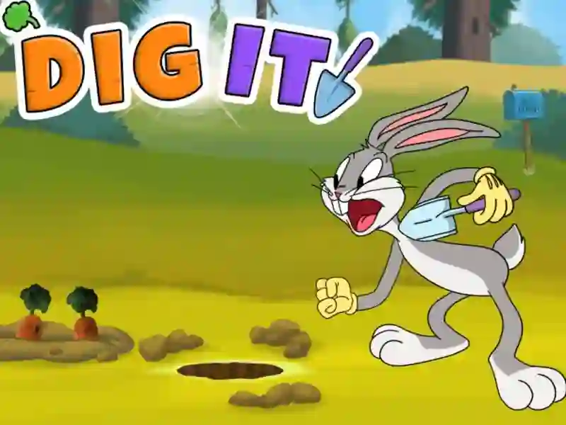 Cluiche Looney Tunes Cartoons Dig It ar líne