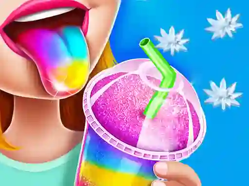 Cluiche Frozen Slushy Maker ar líne
