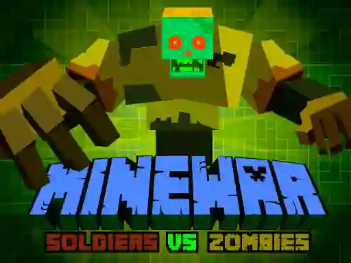 Cluiche Minewar Soldiers vs Zombies ar líne