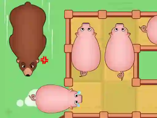 Cluiche Save The Piggies ar líne