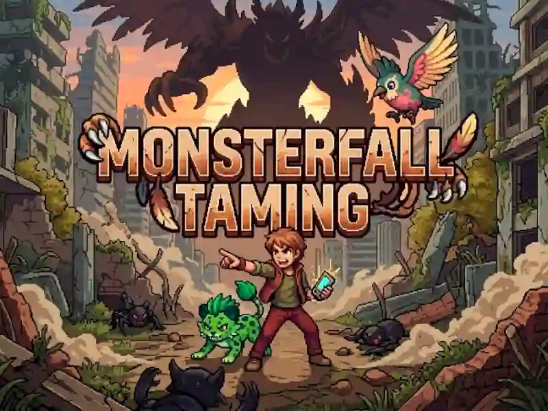 Cluiche Monsterfall Taming ar líne