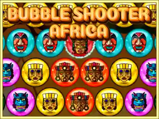 Cluiche Bubble Shooter Africa ar líne