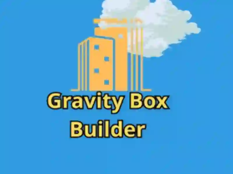 Cluiche Gravity Box Builder ar líne