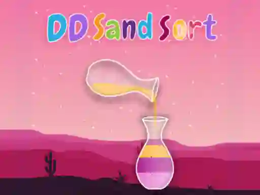 Cluiche Sand Sort Puzzle ar líne