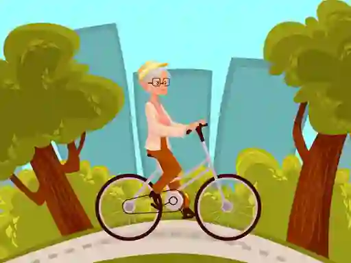Cluiche Happy Bike Riding Jigsaw ar líne