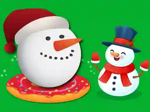Cluiche Flappy Snowball Xmas ar líne