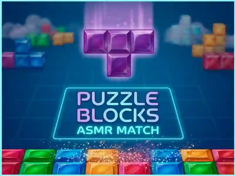 Cluiche Puzzle Blocks Asmr Match ar líne