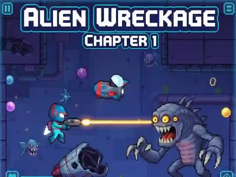 Cluiche Alien Wreckage Chapter 1 ar líne