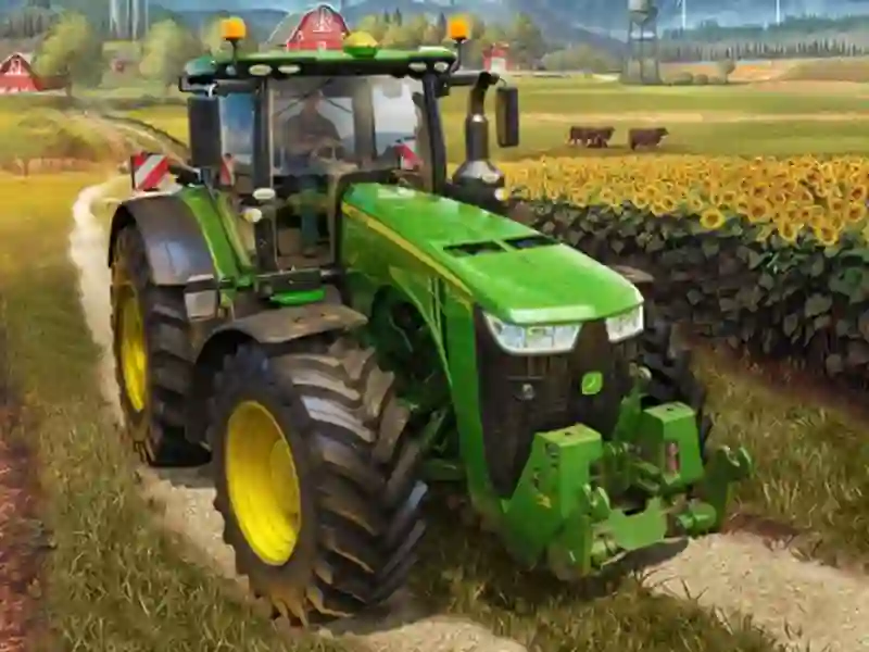 Cluiche Farming Simulator 3D ar líne