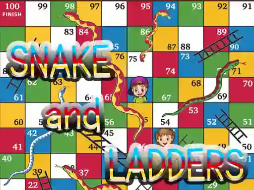 Cluiche Snake and Ladders ar líne