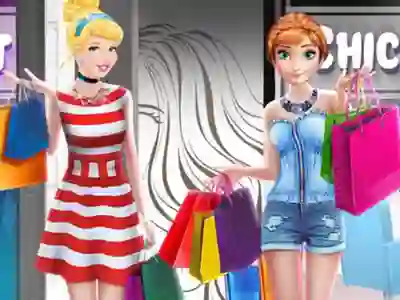 Cluiche Princesses Shopping Spree ar líne