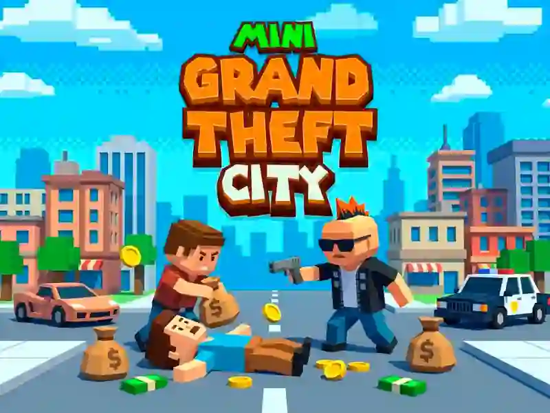 Cluiche Mini Grand Theft City ar líne