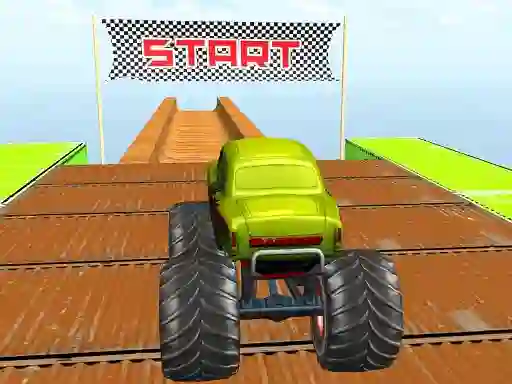 Cluiche Mega ramp Monster truck ar líne