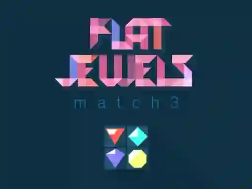 Cluiche Flat jewels match 3 ar líne